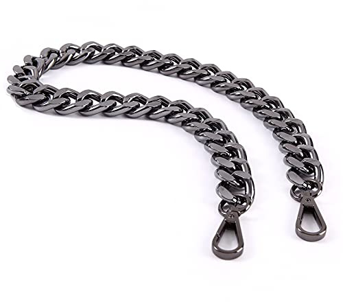 Xiazw Stabil Metall Taschenkette Geldbörsen Riemen Kette Schultergurt Taschengurt Ersatz für Handtaschen 65 cm