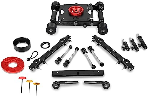 Proaim Fusion Camera Dolly Slider with Track Ends for Film & Video