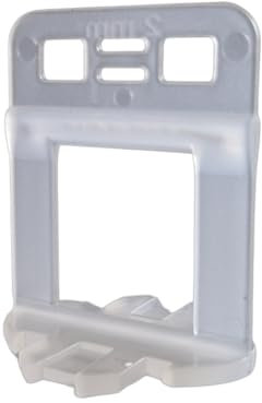 Flat-Pro® Clip-it – Croisillon XL à cale autonivelant 2 mm – 250 clips de nivellement de carrelage – Pour Carreaux de 6 à 20 mm d’Épaisseur