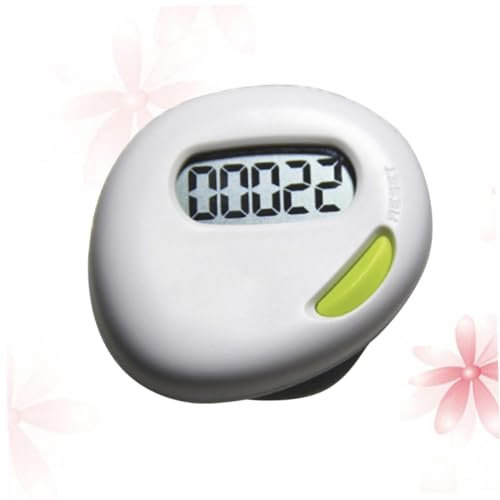 Toddmomy Sporty Fitness Pedometer Heart-shaped Design Step Counter Calorie Counter for Women Men Sports Supplies