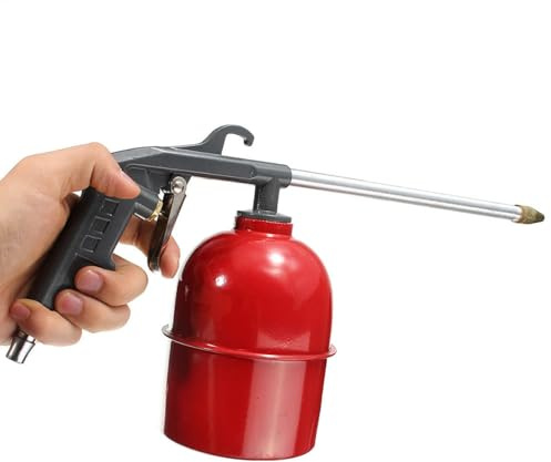 Zunishaone Pulvérisateur pneumatique pour moteur - Outil de nettoyage des buses - Siphon d'air comprimé - Nettoyant dégraissant pour moteurs de voiture - Station de lavage de garage et