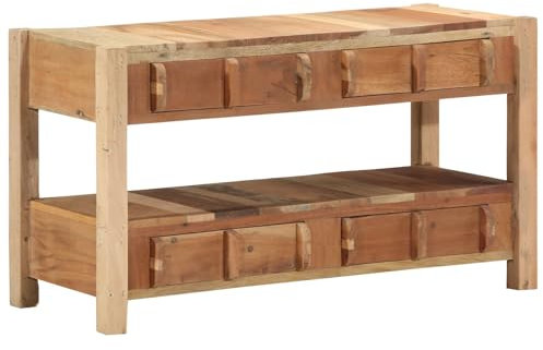 Snsowed Mobile TV 83x33x46 cm in Legno Massello Recuperato,Mobile TV,Mobile Porta TV Soggiorno,Mobile TV Soggiorno Moderno-4019626