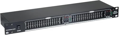 EPANO LXXW Audio Equalizer Audio Graphic Equalizer, 15-Band Stereo Graphic Digital Equalizer, High/mid/low Frequency Adjustment Graphic Equalizer