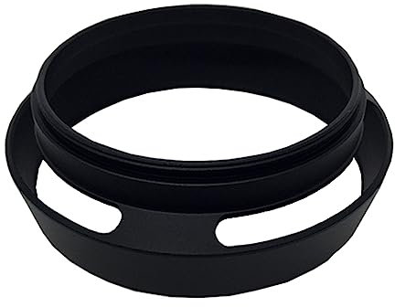 Ddujbtp Paraluce in metallo ventilato obliquo per obiettivo da 37 mm, 40,5 mm, 43 mm, 46 mm, 49 mm, 52 mm, struttura in metallo