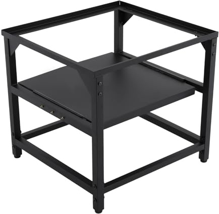 Owneed Soporte para lavadora, pedestal de metal con gran capacidad de carga de hasta 150 kg, práctica bandeja para accesorios para lavadora, secadora y nevera