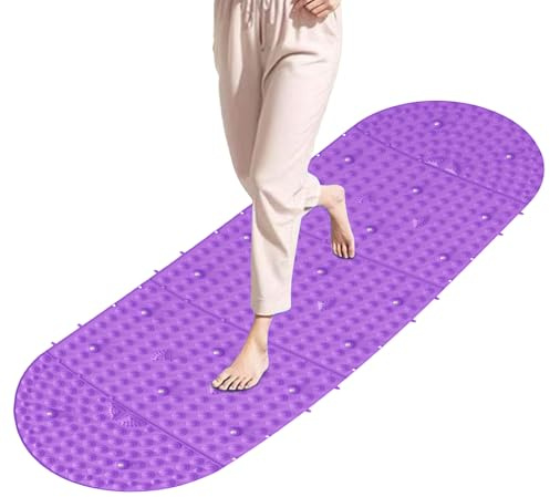 Alfombra De Masaje Para Pies Antideslizante Fácil De Para Yoga | Almohadilla De Masaje De Puntos Para Pies Al Caminar Para Personas Sedentarias Adultos Salón Dormitorio Gimnasio