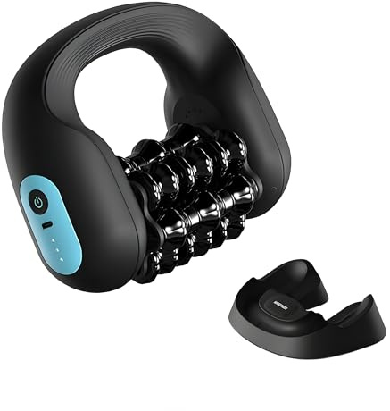 OrziX® Appareil Anticellulite Électrique – Double Action Rouleaux + Vibrations, Massage Drainant Raffermissant, Réduit Cellulite et Tensions, Corps et Jambes, Portable
