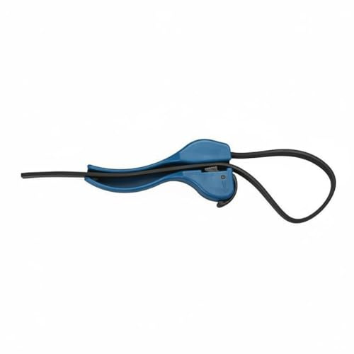 Hellery Chiave a Cinghia in Gomma Chiave a Nastro Giratubi Bloccabile Pinza con Cinghia Antiscivolo in Gomma per Serraggio E Sblocco Adatta per Officina Fai, Blu, 8 Pollici
