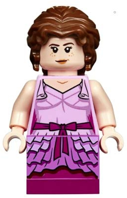 LEGO Harry Potter - Mini-figurine Hermione Granger - Robe rose divisée depuis 75948 (emballée)