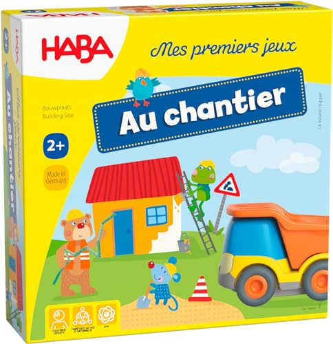 HABA Gedächtnis- und kooperatives Spiel bei der Baustelle