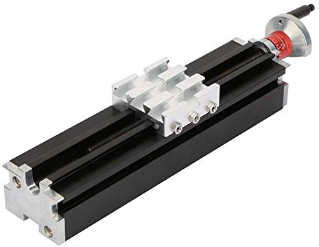 Metall-Kreuzschlitten, 200mm praktischer haltbarer Aluminiumlegierungs-Kreuzschlitten ersetzen Teil für industrielle maschinelle Bearbeitung der Drehbank-X-Achse-Z-Achse-Y-Achse