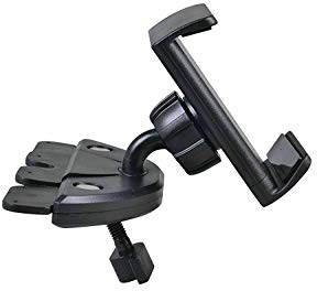 Riloer Universal CD Slot Mobile Phone Holder for in Car Stand Cradle Mount GPS Phone
