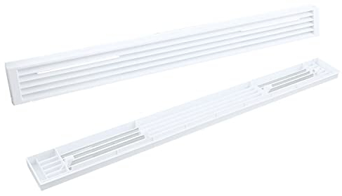 sparefixd Rejilla de ventilación de aire blanca para nevera AEG