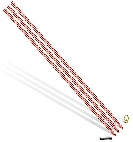 Nucraft Tiefenerder Erder Erdung StaberderØ20mm SET 3M Kohlenstoffstahl