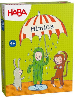 HABA 2012190003 - Mimica, Brettspiel für Kinder in Blechdose, ab 4 Jahren