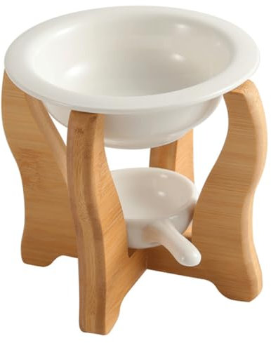 Gatuida Quemador De Lámpara De Vela De Aromaterapia Quemador De Aceites Esenciales para Dormitorio Calentador De Cera Fragancia para Uso Hogar