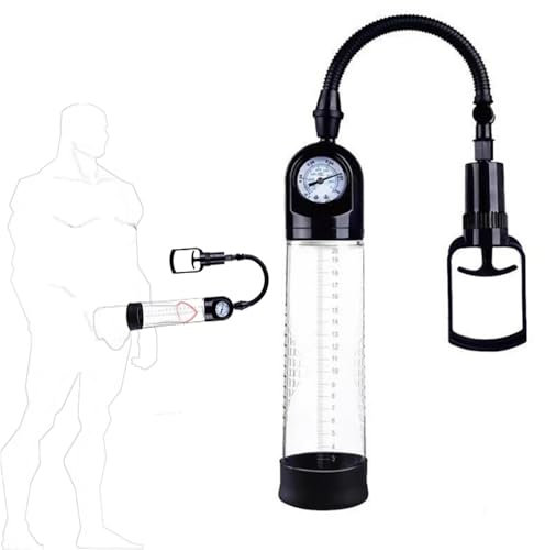 Pompa Manuale per Uomo con Manometro – Pompa per Potenziamento e Benessere Intimo Maschile