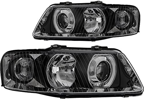 Halogen Scheinwerfersatz Scheinwerfer Satz Hauptscheinwerfer Set links rechts H7/H1 passend für A3 8L1