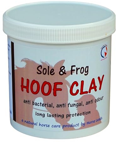 Hoof Clay by Horse Leads, 1.5 kg Antimicrobial/Antifungal field dressing paste Great for Thrush (1500, Grams)
