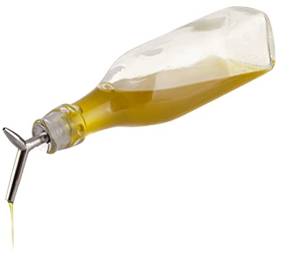 Ölkanne mit doppeltem Ausgießer, 500 ml, Stahl