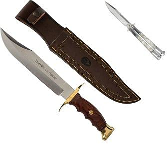 LO TRINCO YO Cuchillo Muela BW-22. + Navaja mariposa de regalo.Cuchillo Herramienta para Caza, Pesca, Camping, Outdoor, Supervivencia y Bushcraft