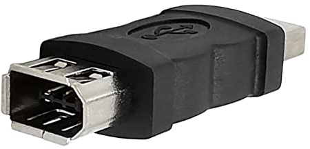 1 PZ Firewire IEEE 1394 6 Pin Femmina F a USB M Maschio Cavo Adattatore Convertitore per