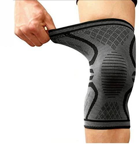 Dr. Bone's ® Compression Sleeve Knee Support Brace Designed To Alleviate Pain Caused By Joint Pain, Arthritis, Ligament Injury, Meniscus Tear, Acl, Mcl, Tendonitis, Pain Relief (Pack 1 Large)