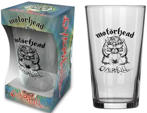 razamataz MOTÖRHEAD Verre à bière Overkill Pint 570 ml