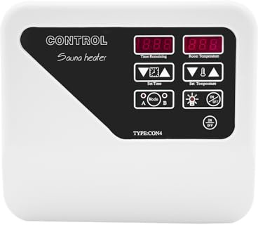 3-9KW Sauna Digital Controller, Externe Sauna Steuerung Controller Externe Digital Controller Anzeige, 2 Arbeitsmodi, Saunasteuergerät Saunasteuerung 380V-415V für Saunas, Bäder, Spas, Fitnesszentren
