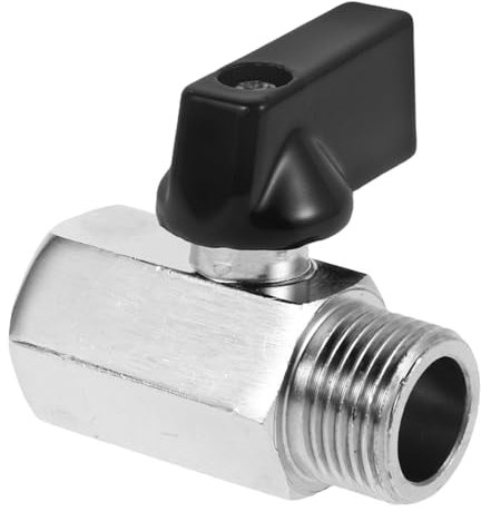 OSOLADY Robinet à Sphérique Miniature Pour Eau Chaude Valve De Vidange Rv Compacte Étanche Et Pratique Pour Systèmes De Plomberie Et
