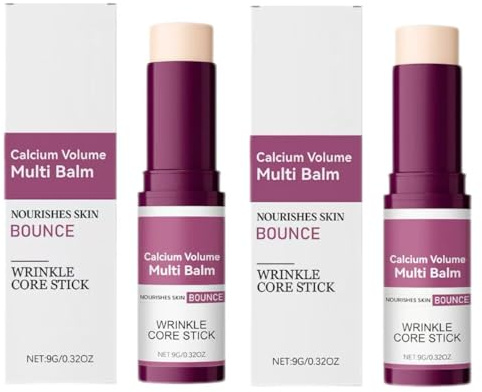 Calcium Enriching Multi-Action Moisturizer 9g Moisturizing Stick, Deep Hydration, Smoothing Skin, Primer, Travel Skincare