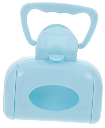 WOONEKY Recogedor de Excrementos para Perros y Mascotas Práctico, Clip Portátil de Plástico Ecológico, Tamaño Compacto para Paseos y Limpieza al Aire Libre Color Aleatorio