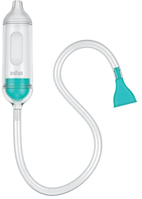 Braun Manual Nasal Aspirator - Mucus Remover, Blocked Nose Relief