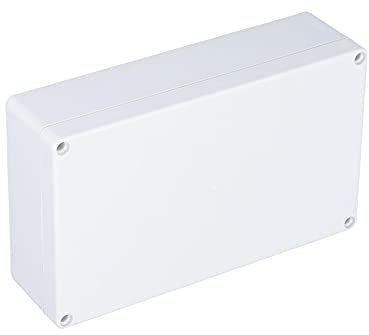 Power Junction Box, Distribution Boxes Flame Retardant Mounted 200x120x56mm with 4Pcs Screws for Electronic Equipment for Construction Sites