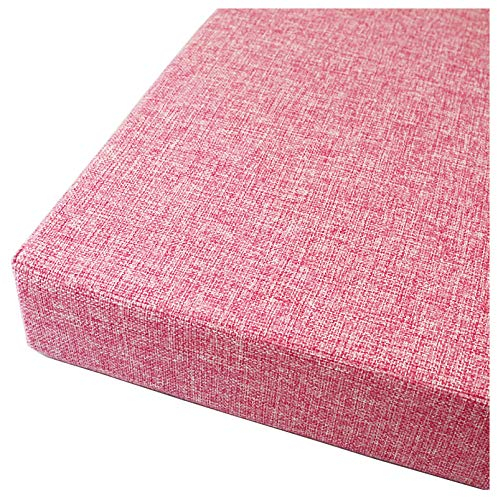 Bankauflage Bankkissen, rutschfest Sitzpolster Für Gartenbank, Polster Auflage Für Sitzbank Für Gartenschaukel Gartenmöbel Terrasse Rasen Kissen Bank Auflage Sitzpolster -Rosa 150x40x5cm(59x16x2in)