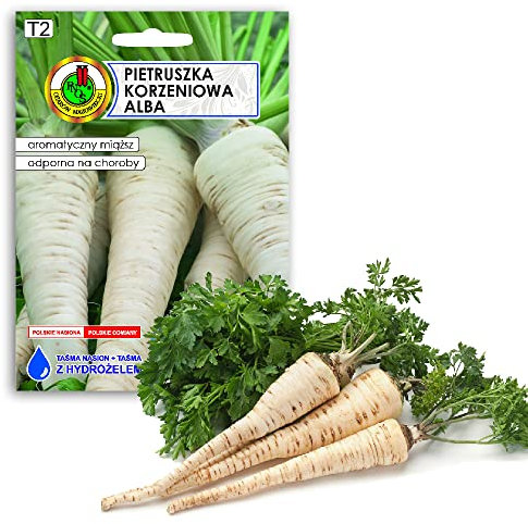 Prezzemolo ALBA semi per orto e mini-serra, varietà precoce, nessuna chimica, ingegneria genetica, aiuto per la crescita artificiale, 100% naturale