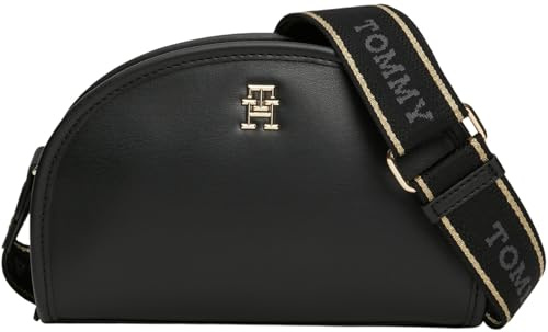 Tommy Hilfiger Damen Th Monotype Half Moon Kameratasche Aw0aw16774 Crossovers, Einheitsgröße