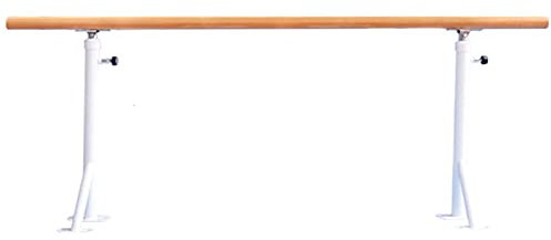 Tanzdehnungsstange aus Holz, 100/150 cm, verstellbare Stange für Erwachsene oder Kinder, freistehende Ballettstange für Heimtanzstudios (Größe: 150 cm, Farbe: A) (A 150 cm) (A 150 cm) (A 150 cm)