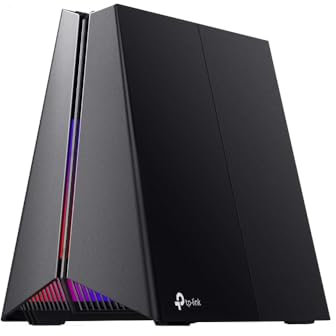 TP-Link Wi-Fi 7 Archer GE550 Router Gaming Tri-Band BE9300Mbps, 2 Porte 5Gbps, 3 Porte 2.5G, Canali 320MHz, 4K-QAM, Beamforming, HomeShield, Non Supporta xDSL