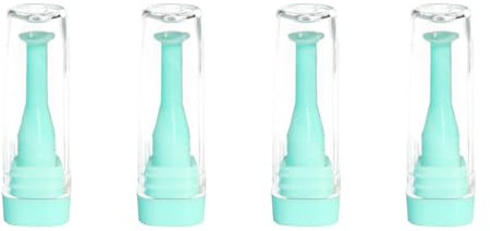 4 Stück Kontaktlinsen Einsetzhilfe, Kontaktlinsen Entferner, Kontaktlinsensauger, Silikonbasis, Transparentes Etui, Für Weiche und Harte Linsen, Für Sicheres, Hygienisches Linsenmanagement Unterwegs