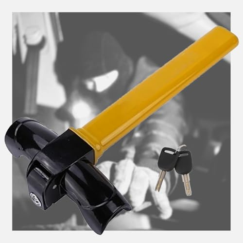 XGIXG Lenkradkralle zur Diebstahlsicherung, für Benz ML230/ML250/ML270/ML280/ML300/ML320/ML350 1997-2015 T-förmiges Lenkradschloss, verstärkter Schlosskern, gegen Gewaltschäden