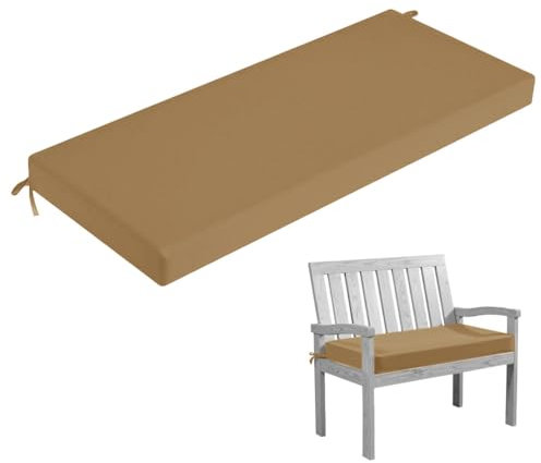 HJZPWB Cojin Banco Exterior Antideslizante Cojines para Banco Desenfundable Colchoneta Banco Jardin Comodidad Cojines Banco Exterior Jardin Lavable Cojin para Banco,H,40 * 40 * 5cm