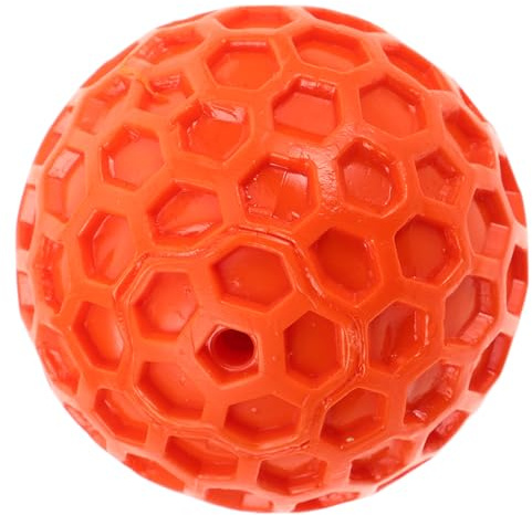 ifundom Pelota de Juguete Chirriante para Perros de Goma Suave Juguete Interactivo para Cachorros Pelota para Masticar Interiores