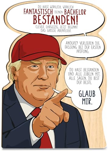 Generisch Holz-Papier Karte XXVI (Trump Bachelor bestanden)