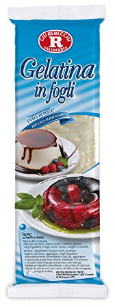 Rebecchi Gelatina Fogli Buste - Pacco da 20 X 20 g