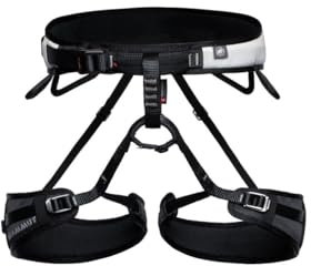 Mammut Ophir 3 Slide | Klettergurt für Herren, Absturzsicherung, Ausrüstung für Bergsteiger | Black-Marble, S