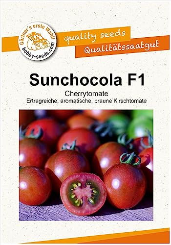 Tomatensamen Sunchocola F1, Cherrytomate Portion