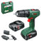 Bosch Cordless Combi Drill EasyImpact 18V-40 (2 Batteries, 18 Volt System, in Carrying case)