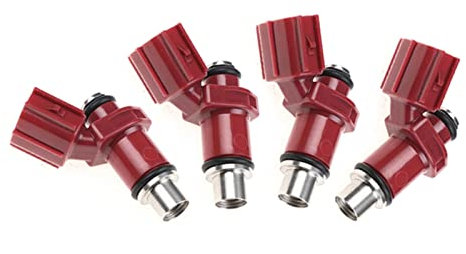Benzininjektor Für Yamaha Für Außenborder 4-Takt 80BEL 75-90HP Für KM Kraftstoffeinspritzdüse 6D8137610000 Einspritzdüse Benzineinspritzdüse Autoeinspritzdüse Kraftstoffinjektor (Farbe : 4 Stück)
