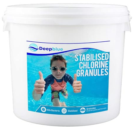 Deep Blue - Stabilised Chlorine Granules 20kg Rapid dissolve Neutral PH